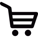 shopping cart, online store, shopping basket, commerce, buy Black icon
