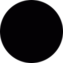 Circle, Circular Shape, point, Ball Black icon