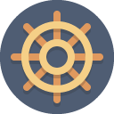 Shipwheel DimGray icon