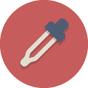 Eyedropper IndianRed icon