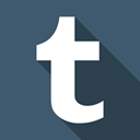 Tumblr, Tumbler, Social DarkSlateGray icon