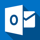Email, mail, microsoft, outlook DarkCyan icon