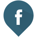 share, Facebook, Social, fb DarkSlateGray icon