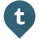 Tumblr, web, Tumbler, Social DarkSlateGray icon
