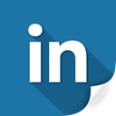 Bubble, Gloss, professional, Communication, Linkedin, Circle, talk SteelBlue icon