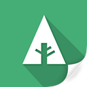 green, document, plant, eco, leaves, Forrst, greenery MediumSeaGreen icon