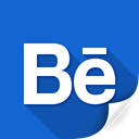 web, Behance, webdesign, Communication, Mobile, Business RoyalBlue icon