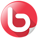 Communication, webicon, Photographs, talk, web, Bebo Crimson icon