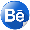 set, creative, webdesign, Behance, Communication, web RoyalBlue icon