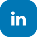 Linkedin, Business, professional, network DarkCyan icon