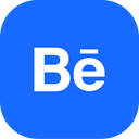 Behance, portfolio DodgerBlue icon