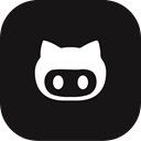 Github, repository Black icon