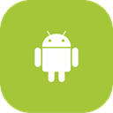 technology, smartphone, Android YellowGreen icon