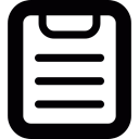document, Clipboards, Text, Tools And Utensils, File Black icon