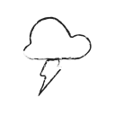 light, Idea, Flash, Cloud, forecast, weather Black icon