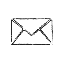 post, envelope, Letter, mail, Email, Contact Black icon