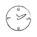 time, Clock, watch, Alarm, Alert, Schedule, timer Black icon
