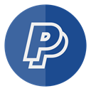 Circle, pay, paypal DarkSlateBlue icon