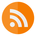 Circle, Rss DarkOrange icon