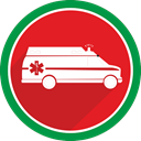 doctor, hospital, fire, health, medicine, Ambulance, emergency Icon