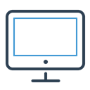 pc, Display, monitor, Computer, mac, Device, Desktop Black icon
