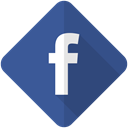 Facebook, network, Social, talk, Chat, Communication, web DarkSlateBlue icon