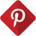 Social, network, internet, Logo, pinterest, web, online Firebrick icon