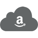 Amazon, sell, Cloud, shopping, Shop DimGray icon