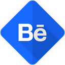 network, images, Behance, Social, Pictures, adobe, photos RoyalBlue icon