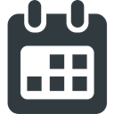 Schedule, date, event, day, Calendar, plan, Month DarkSlateGray icon