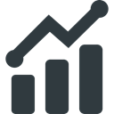 graph, Analytics, Diagram, marketing, statistic, charts, seo DarkSlateGray icon