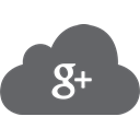 google, plus, Cloud, Social, g DimGray icon