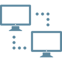 internet, Connection, network, Computer, Communication, Link, media Black icon