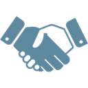 Agreement, partnership, contract, deal, Handshake, greeting, Business Icon