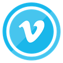 v, player, Social, network, media, Vimeo MediumTurquoise icon