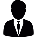 Politician, Administrator, Businessman, Social, Tie, important, Suit Black icon