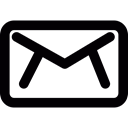 web, Letter, mail, Mailbox, envelope, Message, Email Black icon