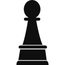 chess, Chess Piece, Chess Game Black icon