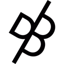 Signature, db, networking, Design Black icon