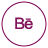 share, Behance, Social Purple icon