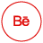 Behance, share, Social Red icon