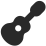 guitar DarkSlateGray icon