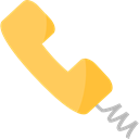 phone, Call, Communication, telephone, talk SandyBrown icon