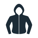 sport, hoodie, clothing, sweater, fabric, Man, Clothes DarkSlateGray icon