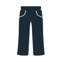geans, trousers, Clothes, fabric, clothing, Man, pants DarkSlateGray icon