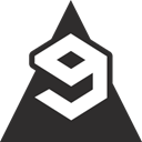 media, Gag, Social, triangle DarkSlateGray icon