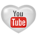 Social, youtube, media Gainsboro icon