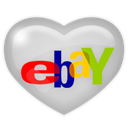 Ebay, Social, media Silver icon