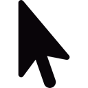 Arrows, computer mouse, Arrow Outline, Pointer Black icon