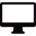 Tv Monitor, interface, Computer Monitor, monitor Black icon
